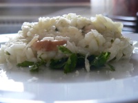 Risotto con scamorza e zucchine  - Cucina > Ricette