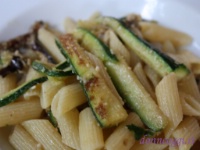 Penne con melanzana  - Cucina > Ricette