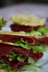 Tegoline di formaggio e bresaola  - Cucina > Ricette